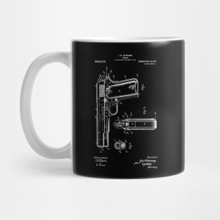 1911 Pistol Patent (white) Mug